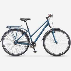 Велосипед STELS Navigator-830 Lady V010 (2020-2021), городской (взрослый), рама 15.7 , колеса 28 , синий, 18кг [lu088719]