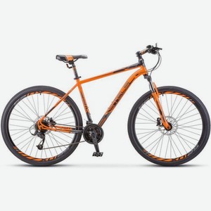 Велосипед STELS Navigator-910 D V010 (2022), горный (взрослый), рама 16.5 , колеса 29 , оранжевый/черный, 18.9кг [lu083844]