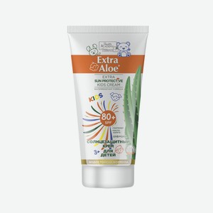 Крем солнцезащитный детский Extra Aloe Экстразащита SPF80 75мл