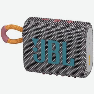 Портативная колонка JBL GO 3, 4.2Вт, серый [jblgo3gry]