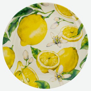 Тарелка «Дулевский фарфор» Лимоны керамика, 270 мм
