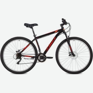 Велосипед FOXX Aztec D (2021), горный (взрослый), рама 18 , колеса 29 , черный, 17.8кг [29shd.aztecd.18bk2]