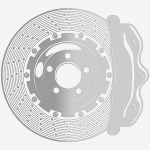 Тормозной диск GANZ GIJ06143, передний