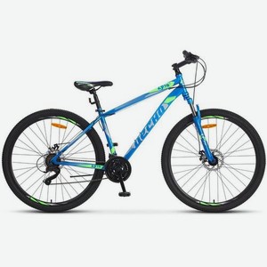 Велосипед ДЕСНА 2910 V F010 (2018), горный (взрослый), рама 19 , колеса 29 , синий/зеленый, 17.4кг [lu090578]