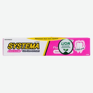 Зубная паста LION Systema с ароматом японской сакуры, 90 г