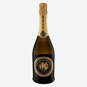 Игристое вино «Золотая Балка» белое брют Россия, 0,75 л