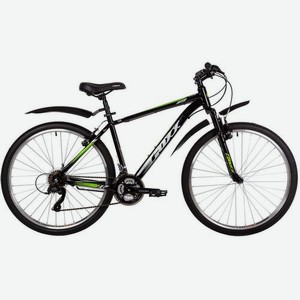 Велосипед FOXX Aztec (2021), горный (взрослый), рама 20 , колеса 27.5 , черный, 17.5кг [27shv.aztec.20bk2]