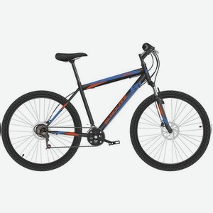 Велосипед BLACK ONE Onix D (2022), горный (взрослый), рама 18 , колеса 27.5 , черный/оранжевый, 16.6кг [hq-0005346]