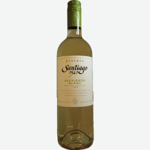 Вино САНТЬЯГО 1541 Совиньон белое, сухое, 0.75л