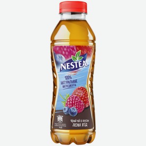 Холодный чай Nestea черный со вкусом лесных ягод, 500мл Россия