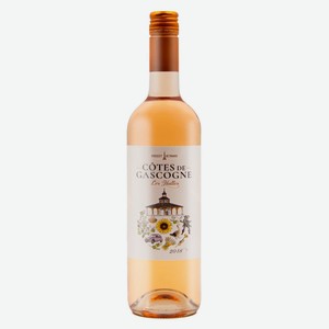 Вино Cotes de Gascogne Rose розовое сухое Франция, 0,75 л