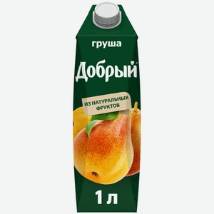 Нектар Добрый Уголки России Груша 1,0л т/пак
