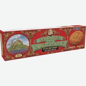 Печенье La Mere Poulard Pure Butter Biscuits, 125 г