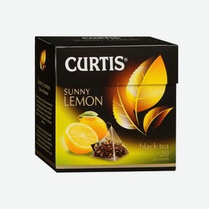 Чай <Кертис> Санни Лемон черный 20пак Россия