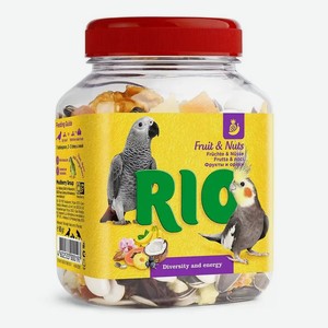 Лакомство для птиц Rio универсальное фруктово-ореховая смесь 160 г