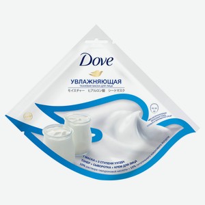 Тканевая маска для лица Dove «Увлажняющая»,1 шт