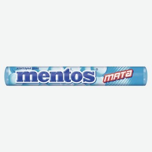  Жевательные конфеты Mentos мята, 37 г