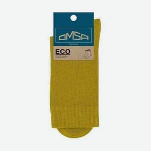 Носки Мужские Omsa Eco Colors Гладь Oliva Р.39-41