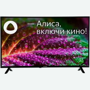 40  Телевизор StarWind SW-LED40SB304, FULL HD, черный, СМАРТ ТВ, Яндекс.ТВ