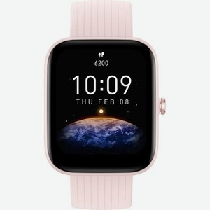 Смарт-часы AMAZFIT Bip 3 A2172, 1.69 , розовый / розовый