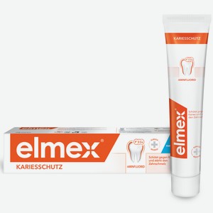 Зубная паста Elmex Защита от кариеса и укрепления эмали, 75мл Польша