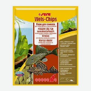 Корм Sera wels-chips для сомиков чипсы 15 г
