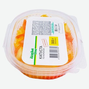 Капуста «Каждый день» по-корейски с морковью, 300 г