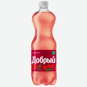 Напиток Добрый Лимонады России Вишня газ.1,0л ПЭТ