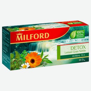 Напиток чайный MILFORD DETOX, 20х2 г