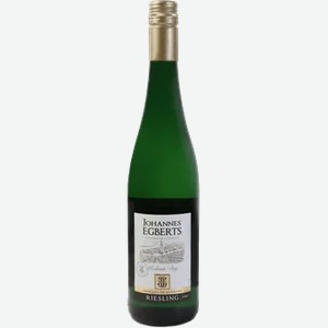 Вино Johannes Egberts Рислинг белое полусухое 11%, 0,75 л, Германия