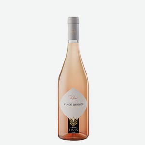 Вино Lavis Pinot Grigio розовое сухое, 0.75л Италия