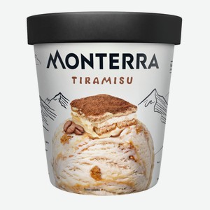 Мороженое Monterra Тирамису, 277г Россия