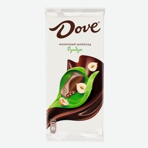 Шоколад Dove молочный с фундуком, 90г Россия