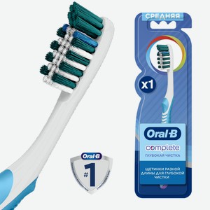 Зубная щетка Oral-B Complex глубокая чистка средняя Ирландия