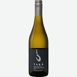 Вино Taka Marlborough Sauvignon Blanc белое сухое, 0.75л Новая Зеландия