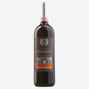 Вино Vespucci Chianti Classico красное сухое Италия, 0,75 л