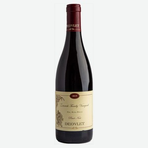 Вино Deovlet Zotovich Family Vineyard Pinot Noir красное сухое CША, 0,75 л