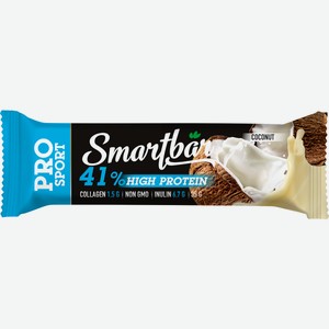 Батончик протеиновый Smartbar Pro кокосовый, 35г Россия