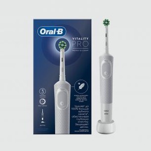 Электрическая зубная щетка ORAL-B Vitality Pro White 1 шт