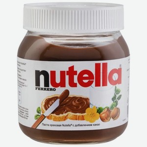 Паста ореховая Nutella с добавлением какао, 350 г