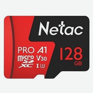 Карта памяти Netac MicroSD P500 Extreme Pro 128GB (NT02P500PRO-128G-S)