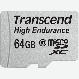 Карта памяти microsd 64GB Transcend microsdxc Class 10 (SD адаптер) ,MLC