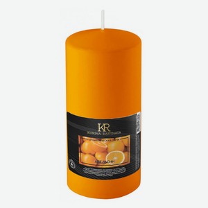Свеча ароматическая Kukina Raffinata Апельсин, 12 см