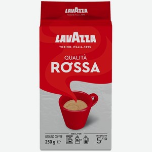 Кофе молотый LAVAZZA Qualita rossa натур. м/у, Италия, 250 г