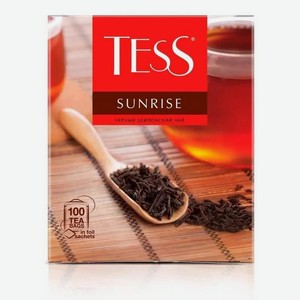Чай Tess Sunrise цейлонский черный (1.8г х 100шт), 180г Россия