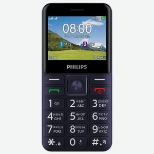 Сотовый телефон Philips Xenium E207, синий