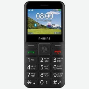 Сотовый телефон Philips Xenium E207, черный