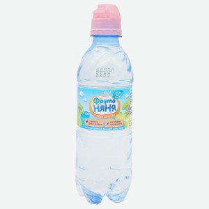 Вода питьевая детская ФрутоНяня негазированная с рождения, 0,33 л.