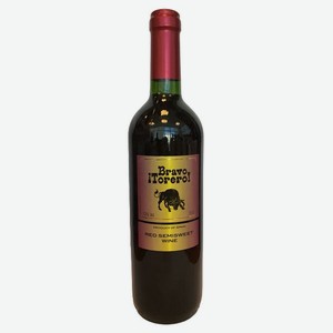 Вино Bravo Torero красное полусладкое Испания, 0,75 л