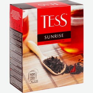 Чай чёрный Tess Sunrise, 100×1,8 г